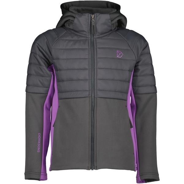 Dječja jakna NEJLIKA KIDS FZ Coal black