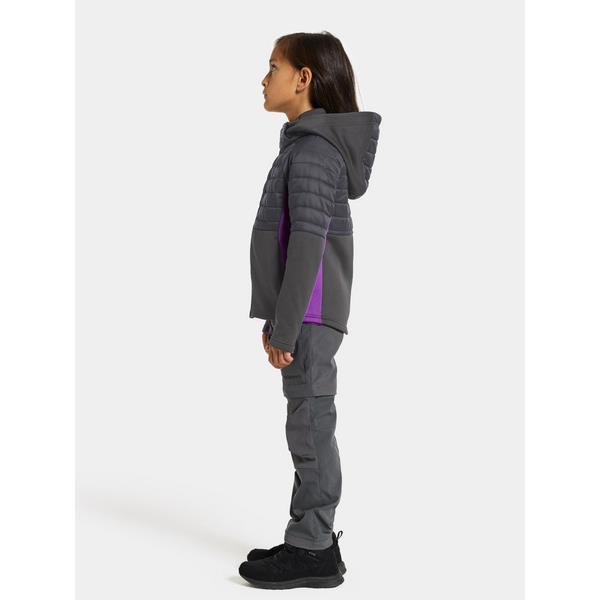 Dječja jakna NEJLIKA KIDS FZ Coal black