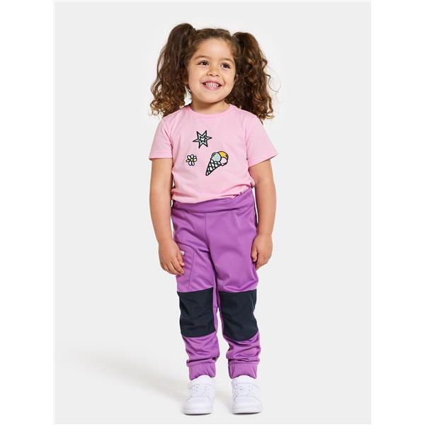 Dječje hlače LÖVET KIDS PANT 8 Tulip Purpl