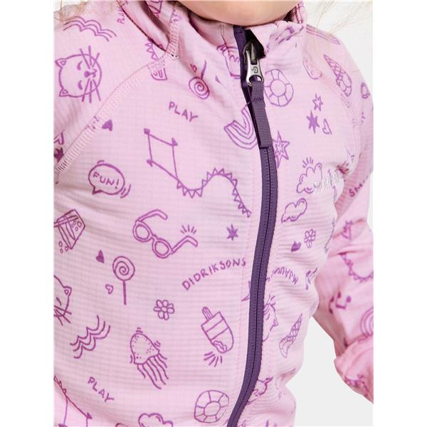 Dječja jakna JADIS PR KIDS FZ Doodle Orchid