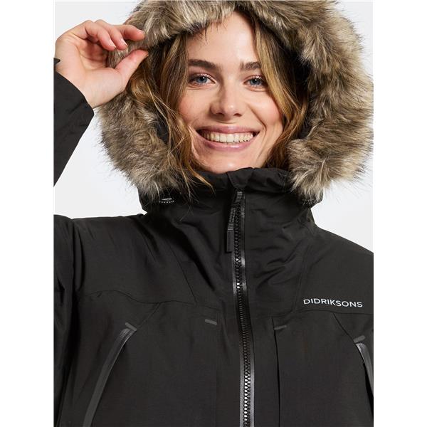 Ženska jakna CERES WNS PARKA 2 Black