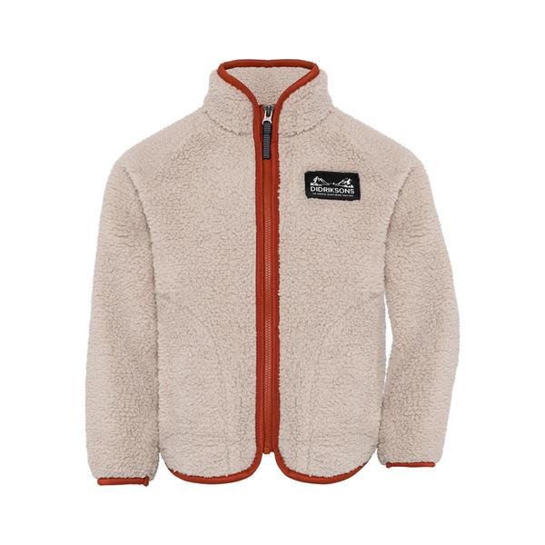 Otroška jopa GIBBS KIDS FULLZIP 2 Beach Beige/Rust
