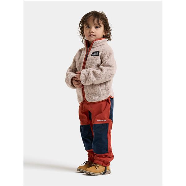Otroška jopa GIBBS KIDS FULLZIP 2 Beach Beige/Rust