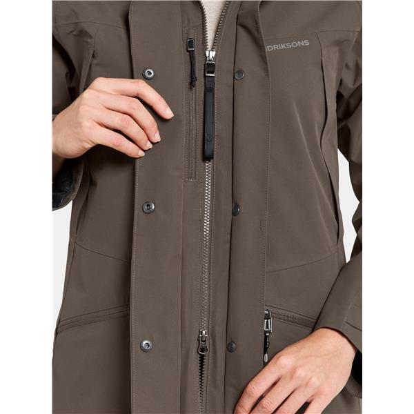 Ženska jakna ILMA WNS PARKA 8 Brown