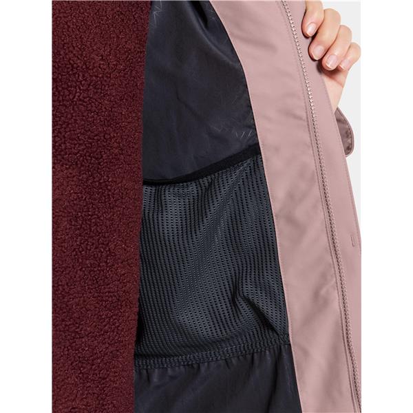 Ženska jakna ILMA WNS PARKA 8 Crvena