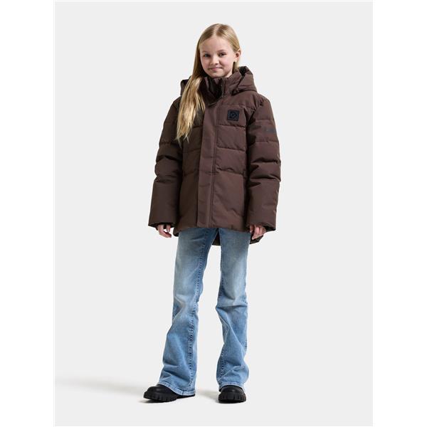 Otroška jakna SILIKAT KDS JACKET Shadow Brown