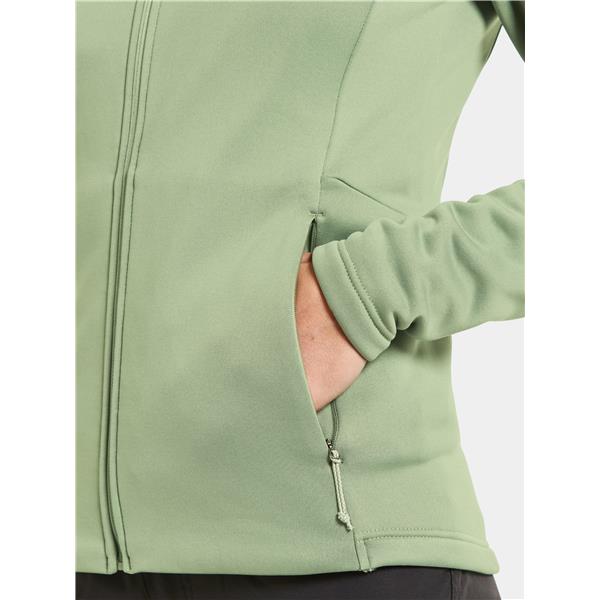 Ženska jopa ANNELI WNS FULLZIP 3 Green