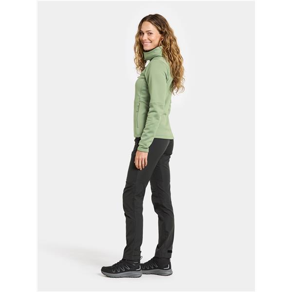 Ženska jopa ANNELI WNS FULLZIP 3 Light Moss