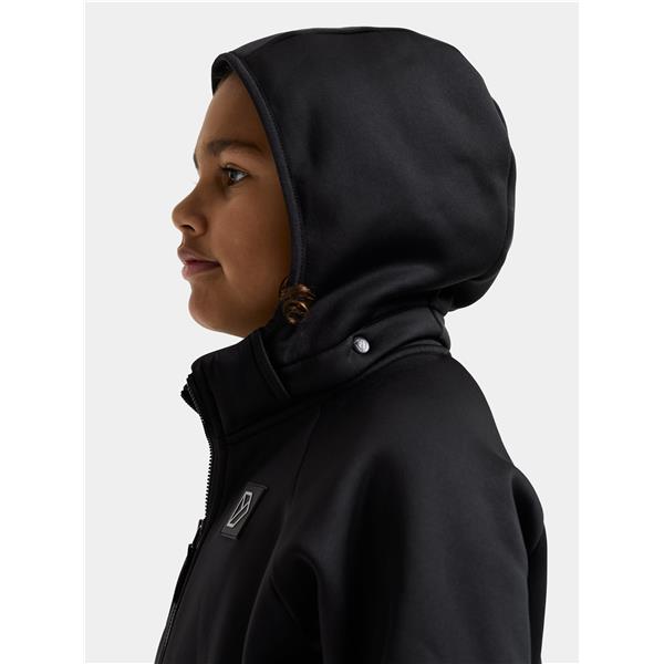 Otroška jopa ZONIT KIDS FULLZIP Black