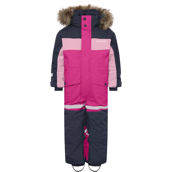 Otroški kombinezon BJÄRVEN KDS COVER 5 Cactus Pink