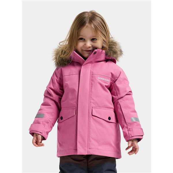 Otroška jakna BJÄRVEN KIDS PARKA 5 Heather Pink