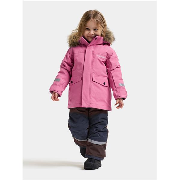 Otroška jakna BJÄRVEN KIDS PARKA 5 Heather Pink