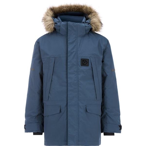Otroška jakna SYLVIN KIDS PARKA 2 Mountain Blue