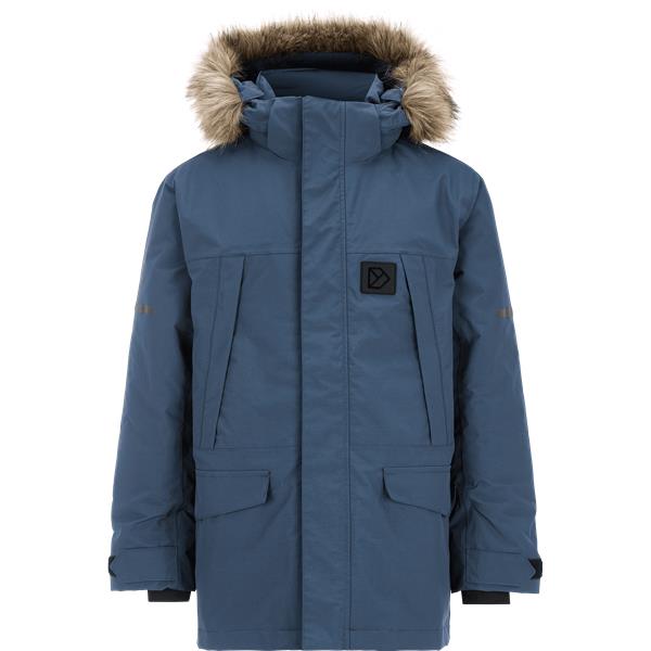 Otroška jakna SYLVIN KIDS PARKA 2 Mountain Blue