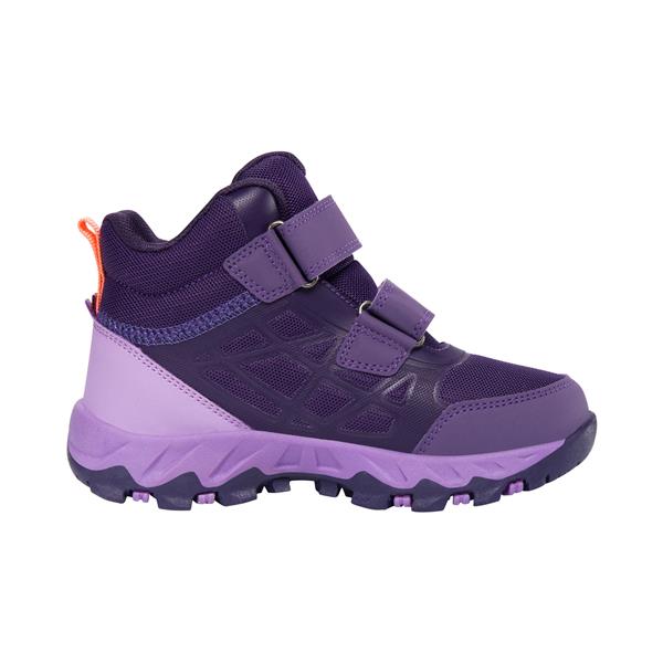 Otroški čevlji Track Mid WP 2V Aubergine/Lilac