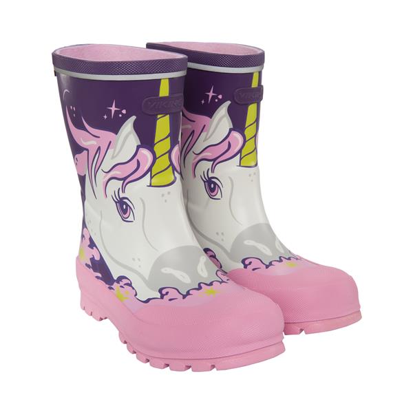 Otroški škornji Jolly Print Purple/Multi