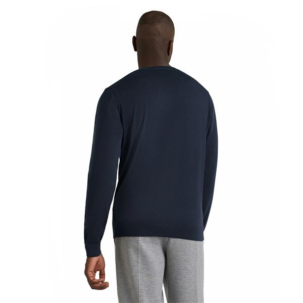 Moški pulover FALKE Premium Merino Wool Pullover space blue