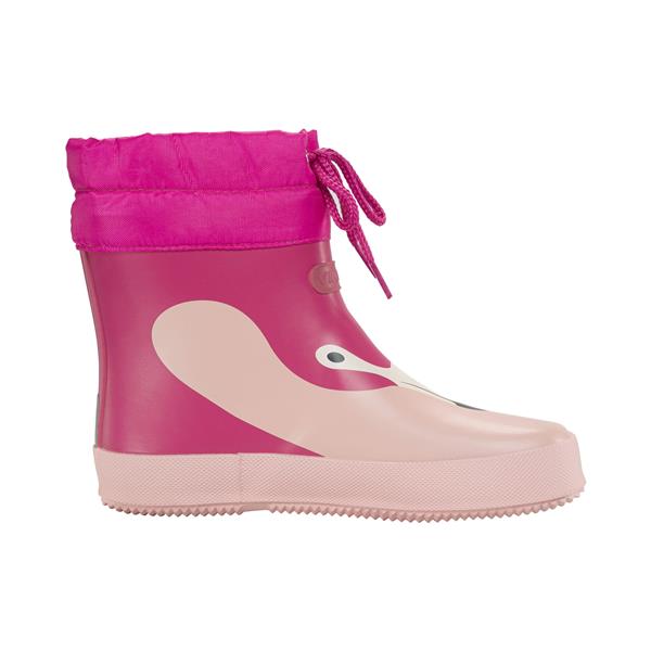 Otroški škornji Alv Barefoot Paw Print Light Pink/Magenta