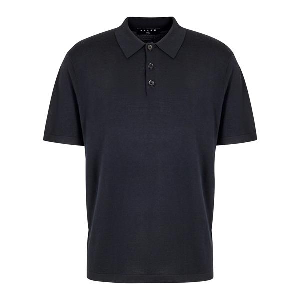 Moška polo majica FALKE Premium Merino Wool Polo Shirt black