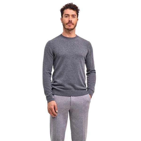 Moški pulover FALKE Pullover dark grey -heather
