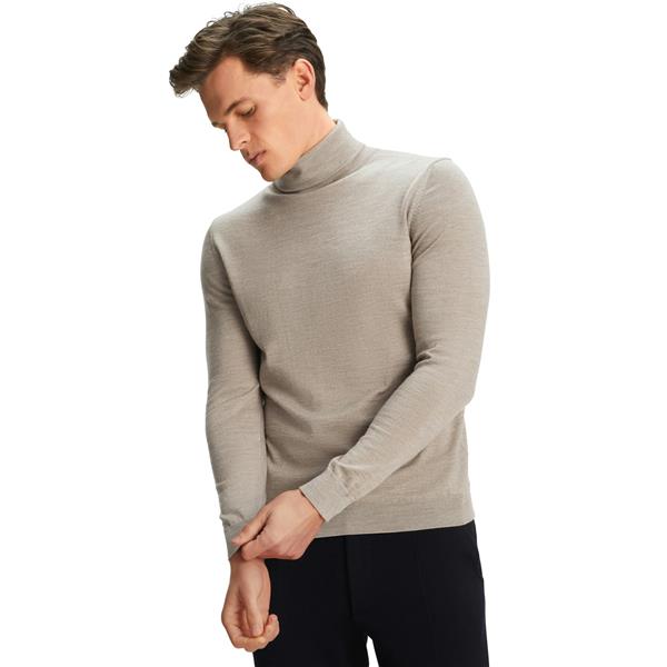 Muški pulover FAV Merino X-Fine Roll Neck m capino mel