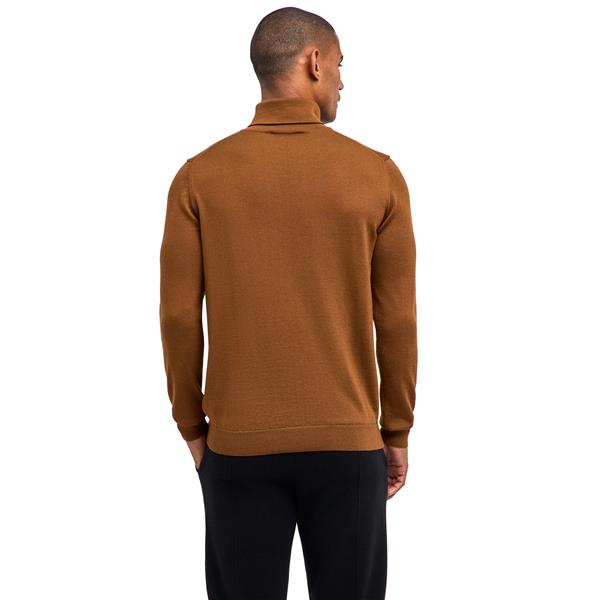 Moški pulover FALKE Pure Merino Wool Pullover brown