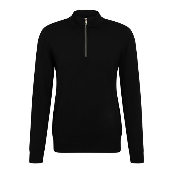 Muški pulover FAV Merino X-Fine Half-Zip m crna