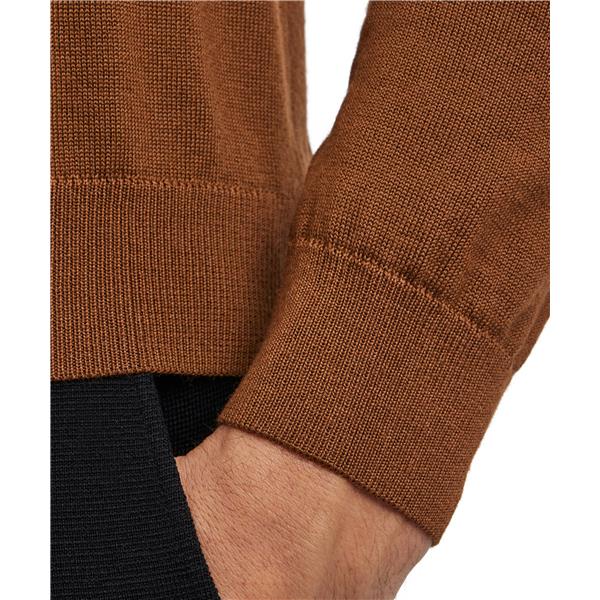 Moški pulover FALKE Pure Merino Wool Pullover brown