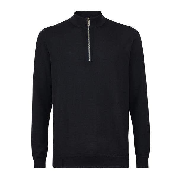 Muški pulover FAV Merino X-Fine Half-Zip m noćno plavetnilo