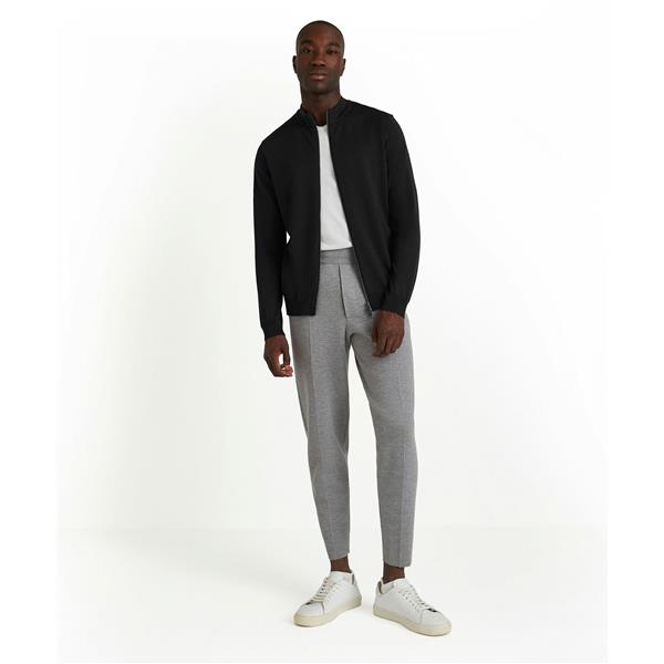 Muški pulover FAV Merino X-Fine Zip Jacket m crna