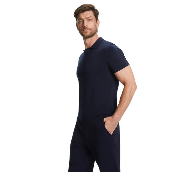 Moška polo majica FALKE Pure Cotton Polo Shirt night sky
