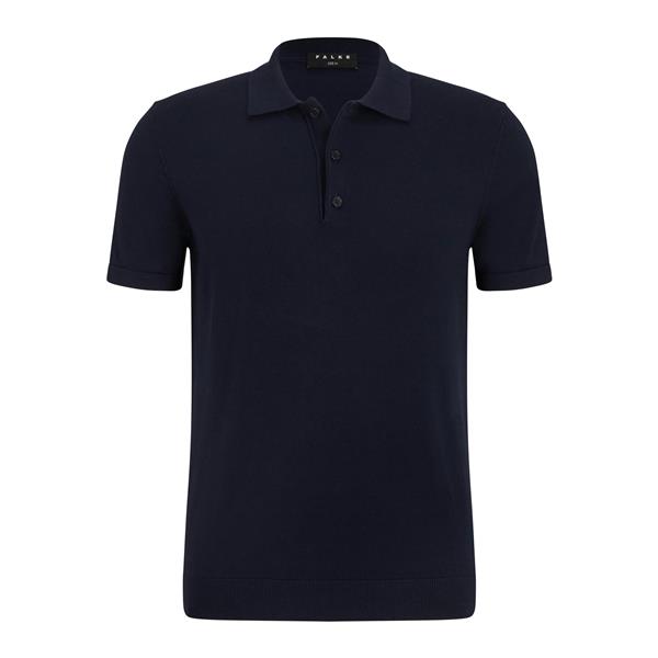 Moška polo majica FALKE Pure Cotton Polo Shirt night sky