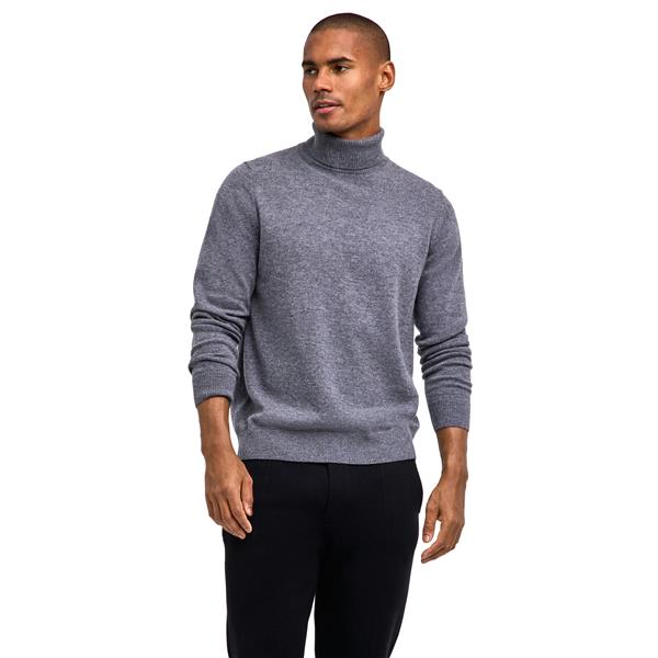 Moški pulover FALKE Pure Lambswool Pullover dark grey -heath