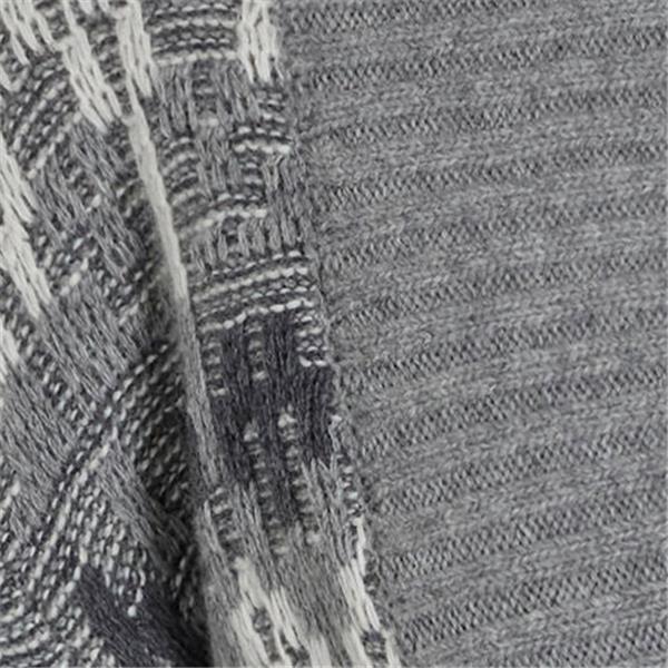 Ženska jopa SEL Jacquard Long Cardigan w Moškagrey mel