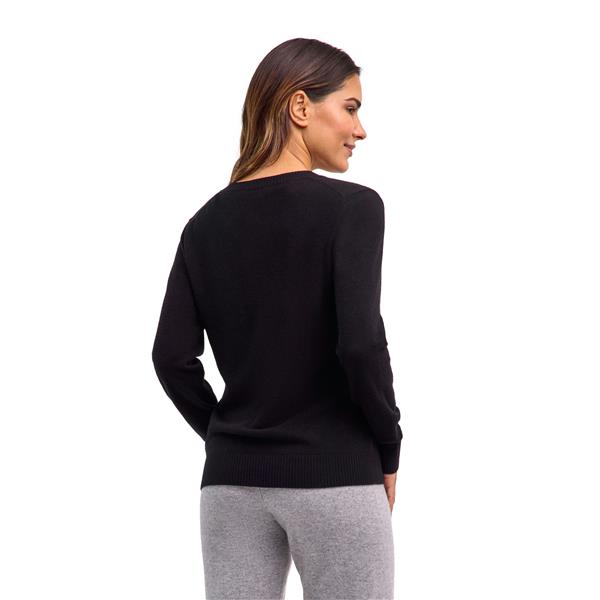 Ženski pulover FALKE Pure Cashmere Pullover black