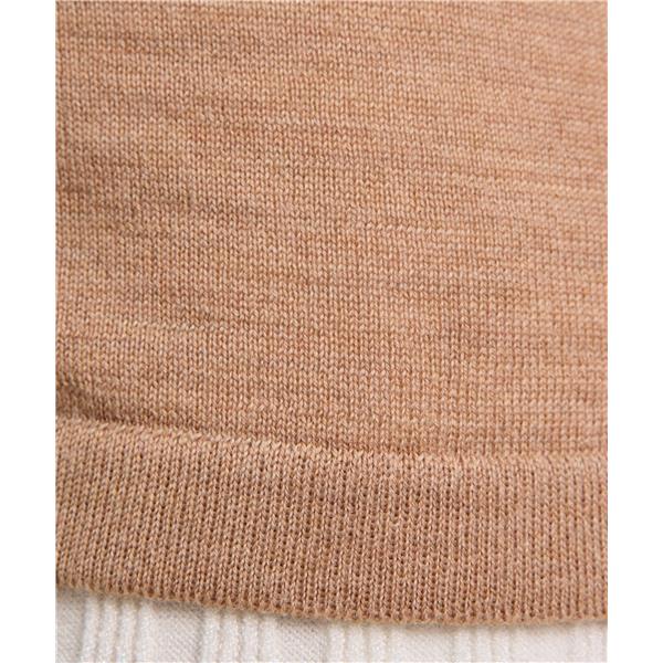 Ženski pulover FAV Merino X-fine Crew Neck w camel