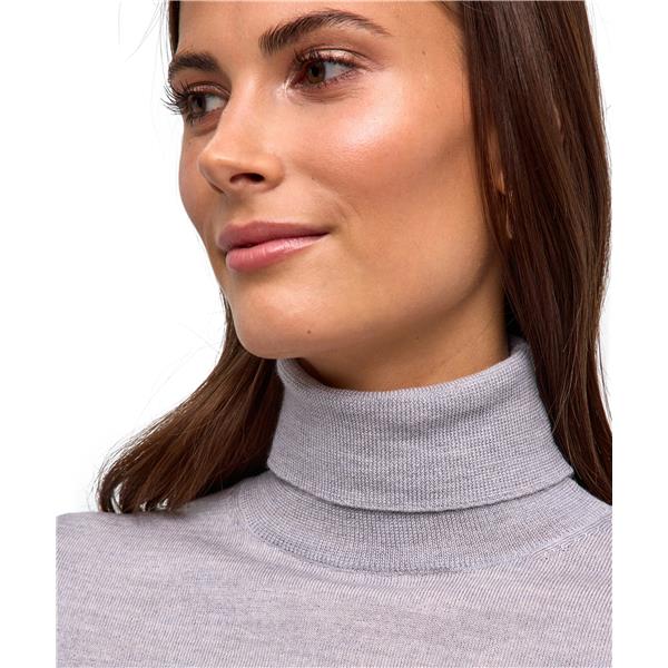Ženski pulover FALKE Pure Merino Wool Pullover light grey he