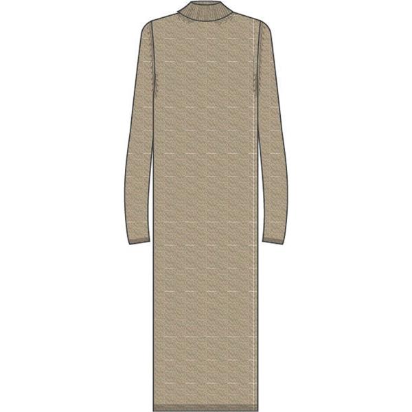Ženska haljina FAV Merino X-Fine Dress w camel