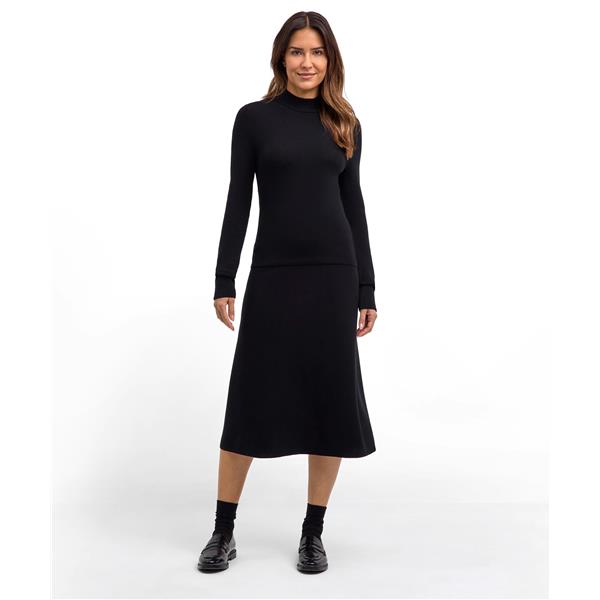 Ženski pulover FALKE Premium Merino Wool Pullover black