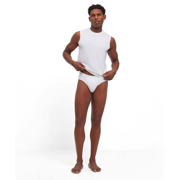 Moško spodnje perilo FALKE 2-Pack Briefs Daily Comfort white