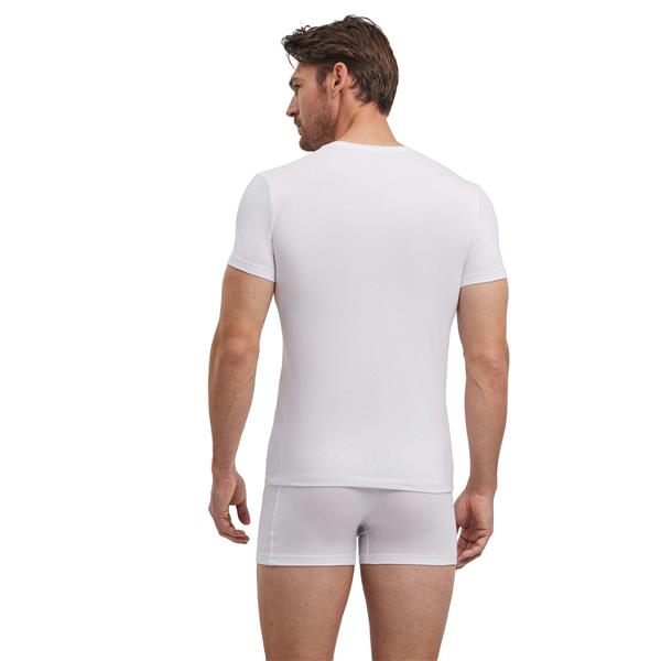 Moško spodnje perilo FALKE 2-Pack T-Shirt Daily Comfort whit