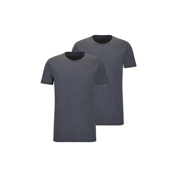 Moško spodnje perilo FALKE 2-Pack T-Shirt Daily Comfort dark