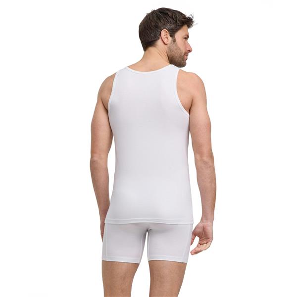 Moško spodnje perilo FALKE 2-Pack Top Daily Comfort white