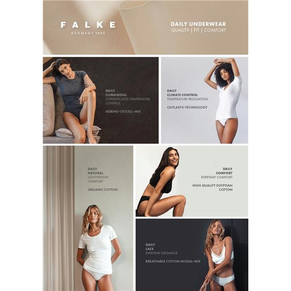 Žensko spodnje perilo FALKE Top Lace white
