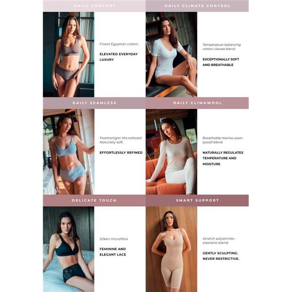 Žensko spodnje perilo FALKE 2-Pack Hipster Daily Comfort bla