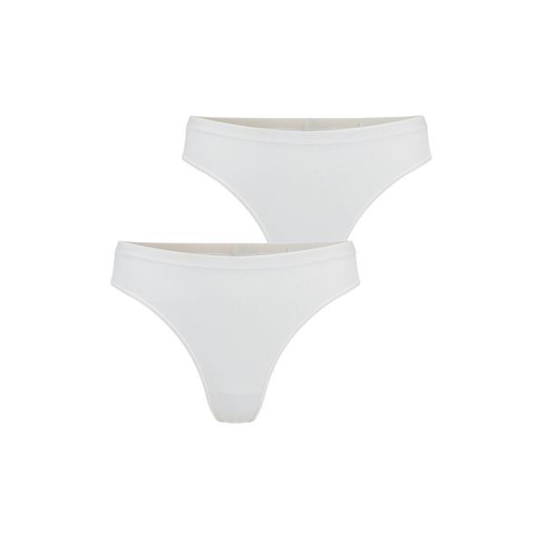 Žensko spodnje perilo FALKE 2-Pack Thong Daily Comfort white