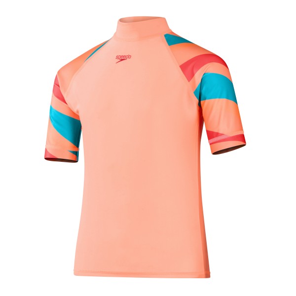 Dječja UV majica SS ORANGE/GREEN