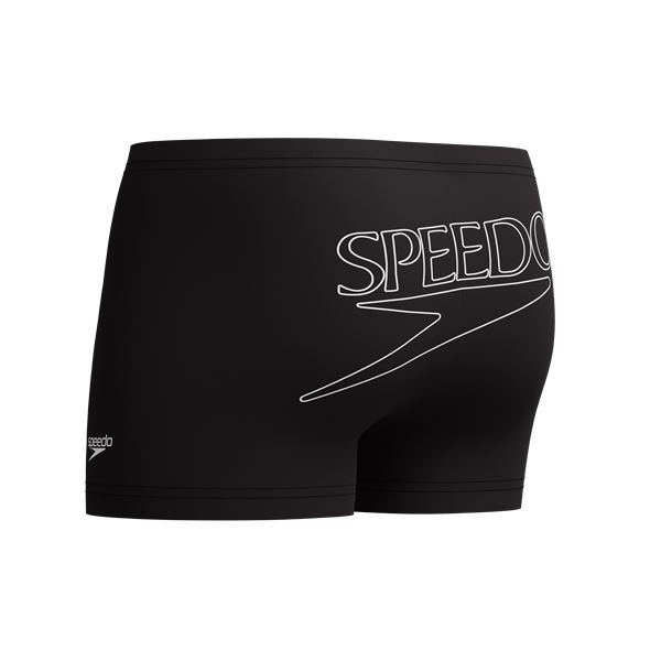 Moške kopalke END+ LOGO AQUASHORT BLK