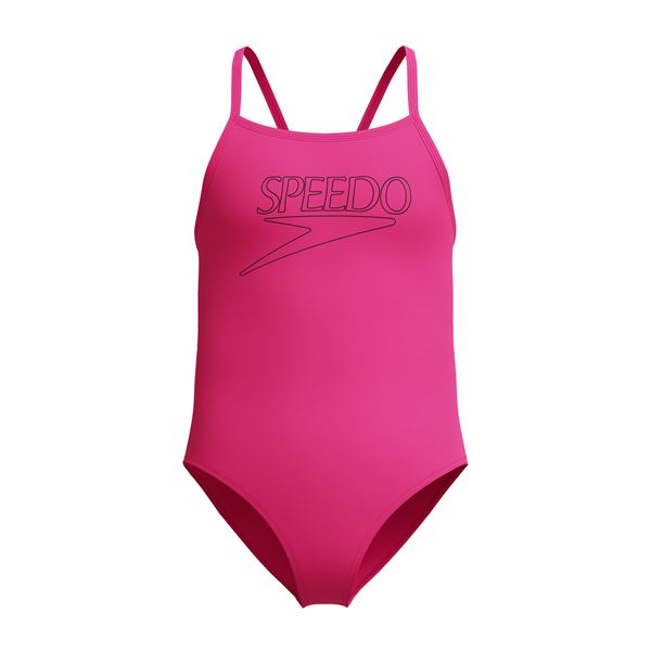 Otroške kopalke END+ LOGO THINSTRAP 1PC DKPNK