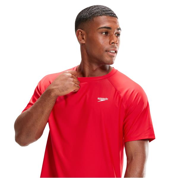 Muška UV majica Essential Short Sleeve RED